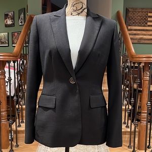 Calvin Klein Women’s Pant Suit - Blazer & Pants Size 6, Dark Brown